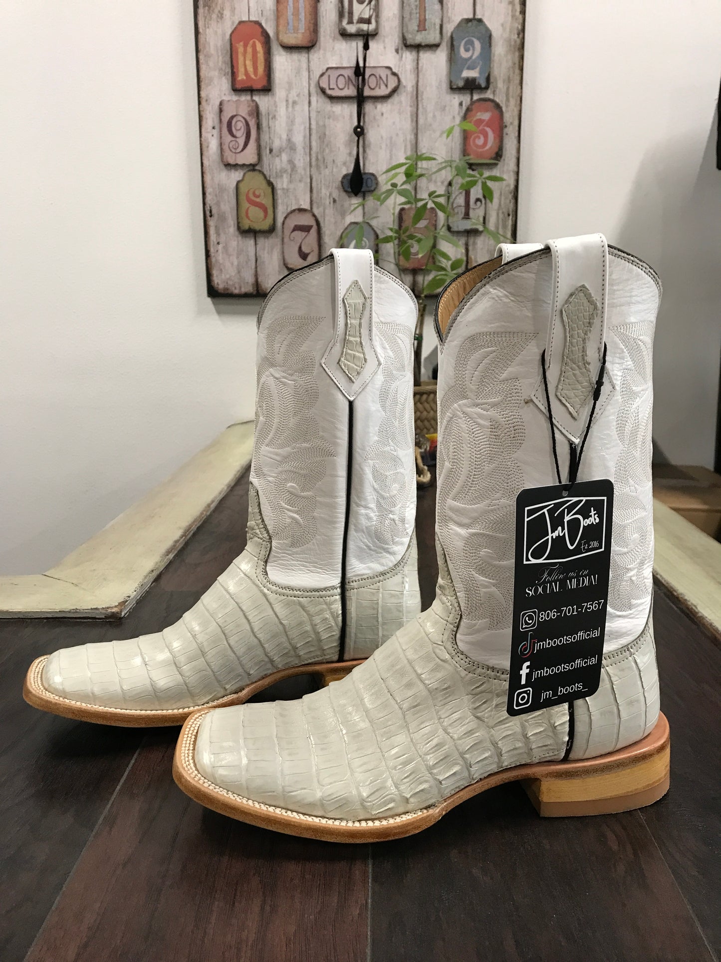 Caiman Belly- Hueso