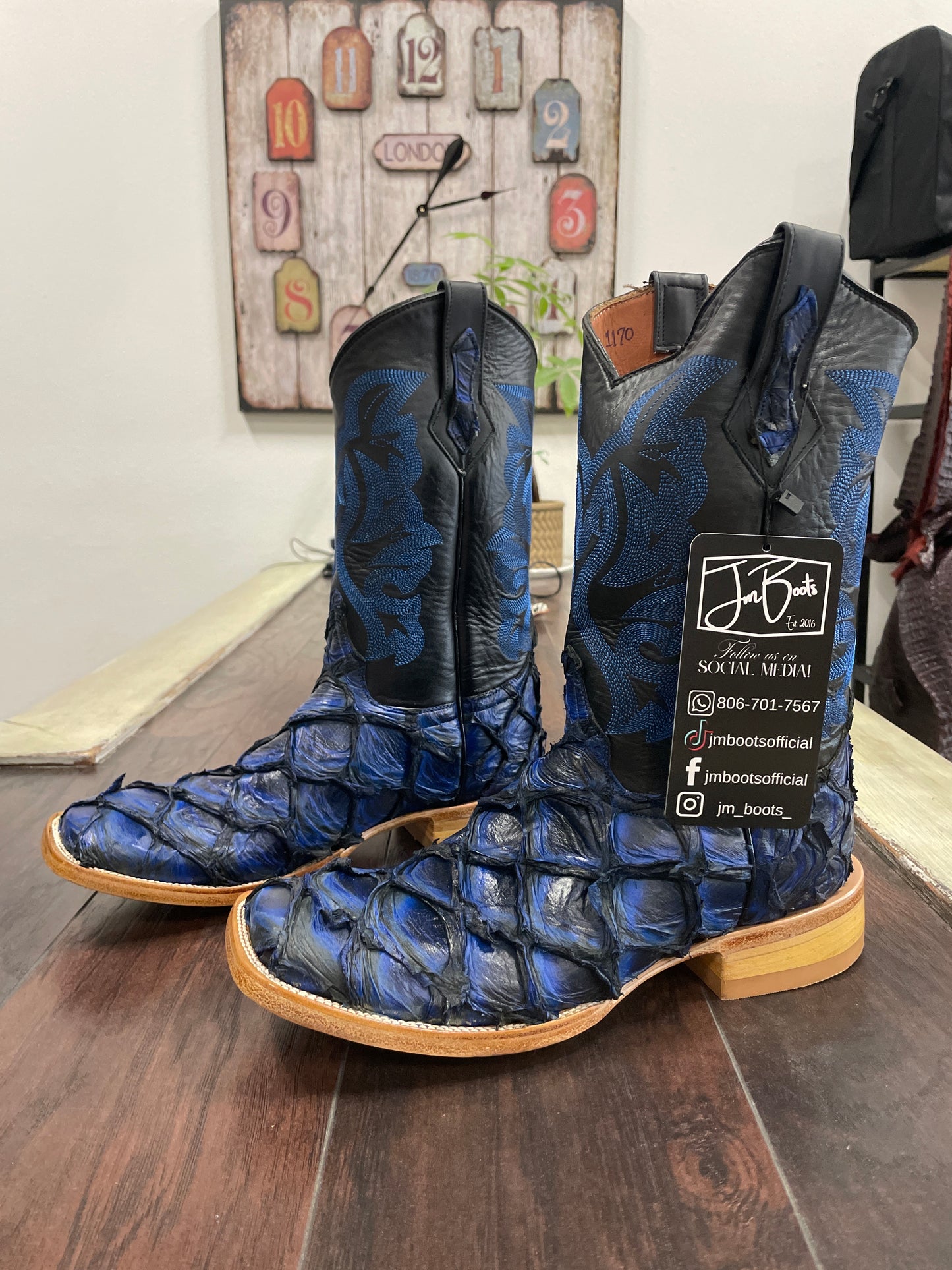 PRR- Blue and Black