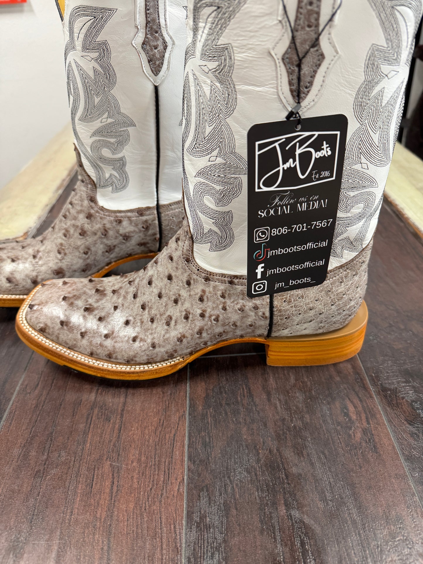 KT Rio Grande Ostrich Hybrid Soled