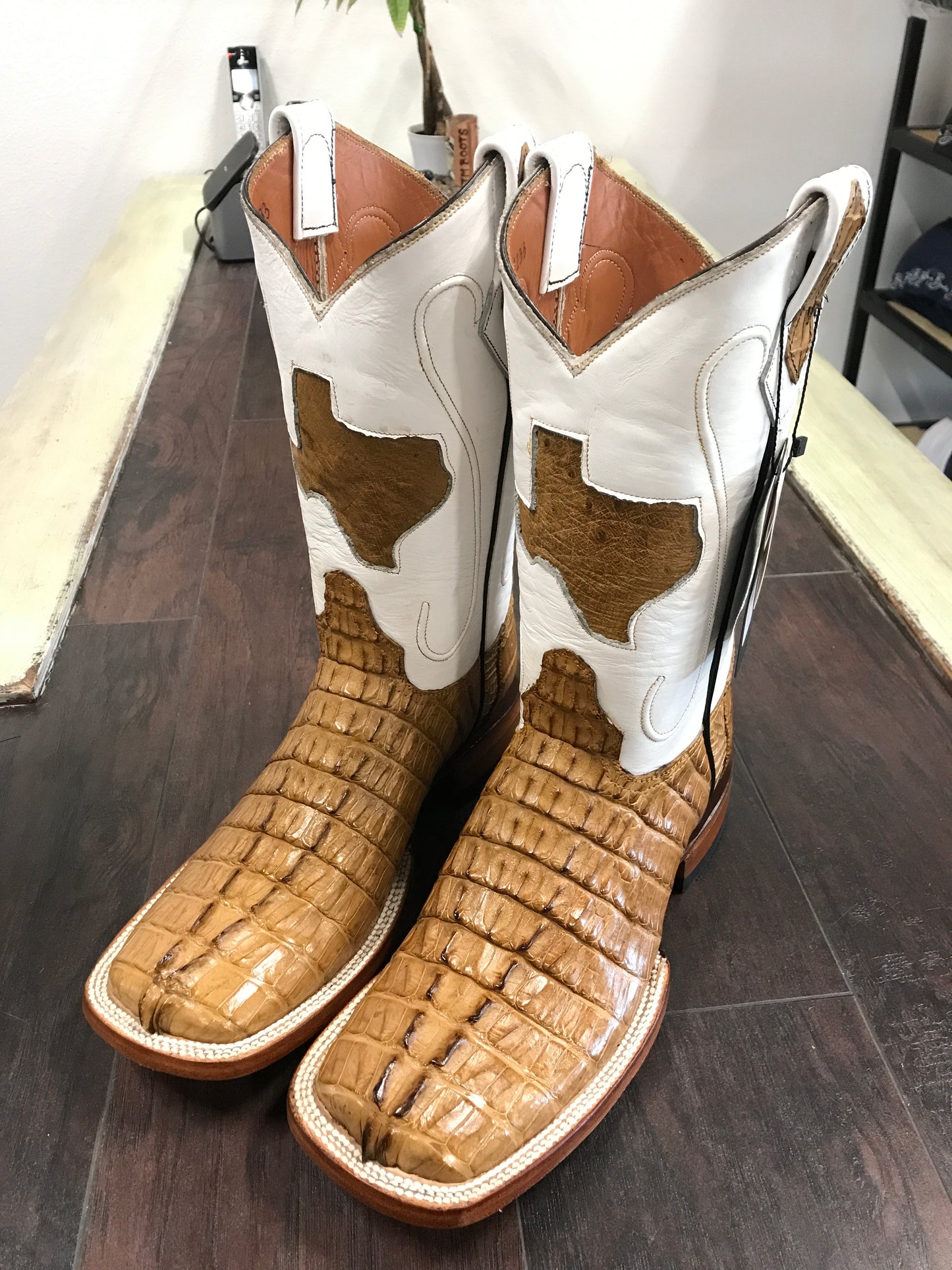 Caiman Tail -Antique Saddle