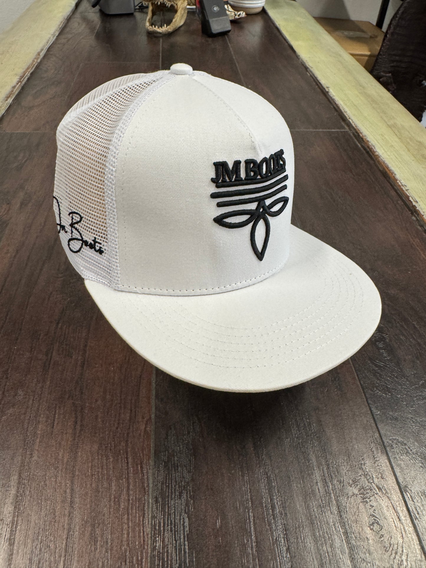 JM- 3D Boot wrinkle White