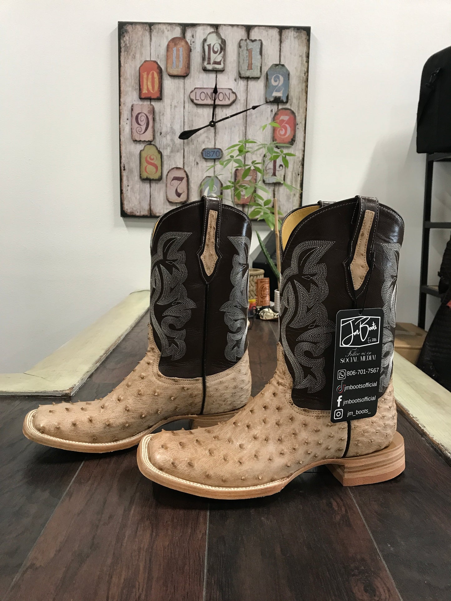 Ostrich- Tan
