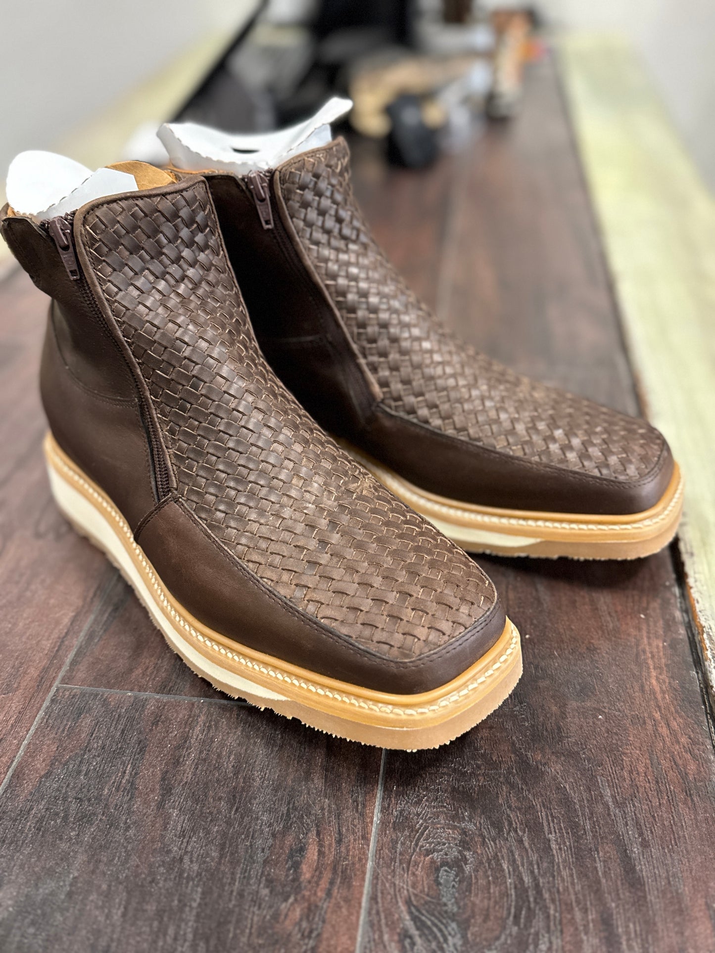 HT Botin Tejido Cafe