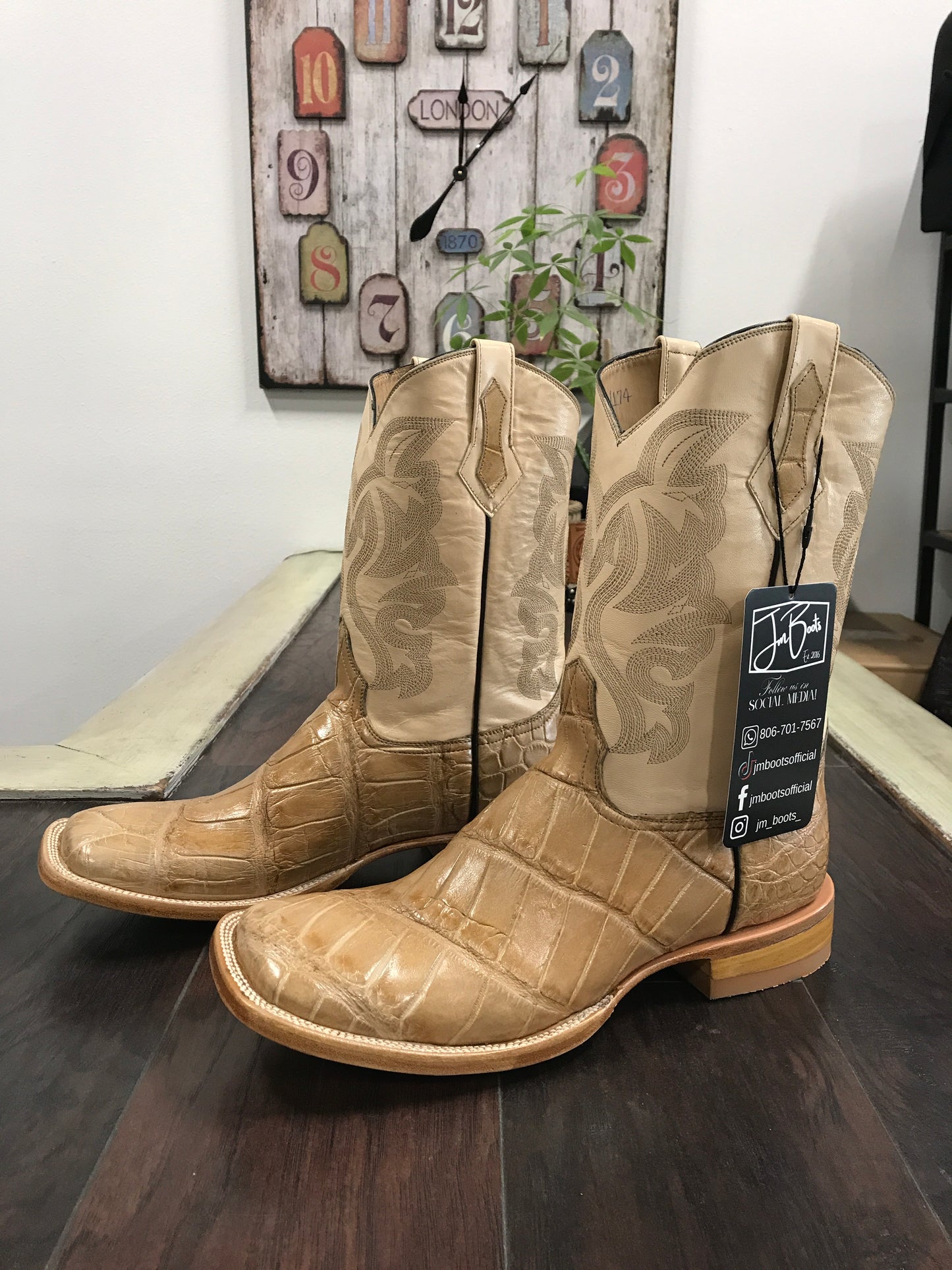 American Alligator Antique Saddle