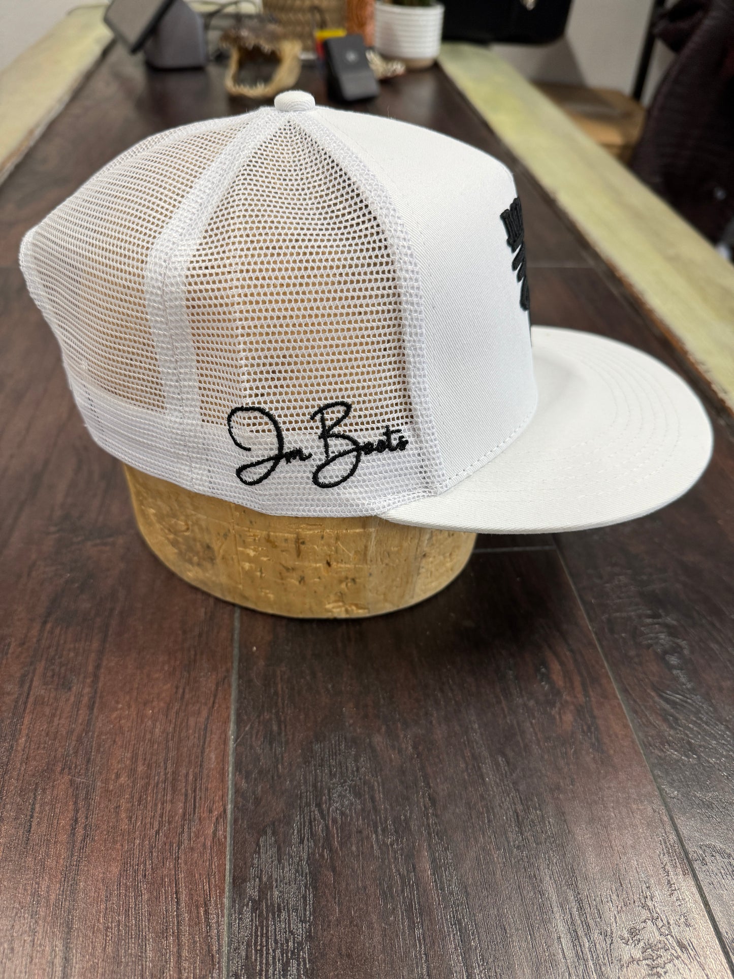 JM- 3D Boot wrinkle White