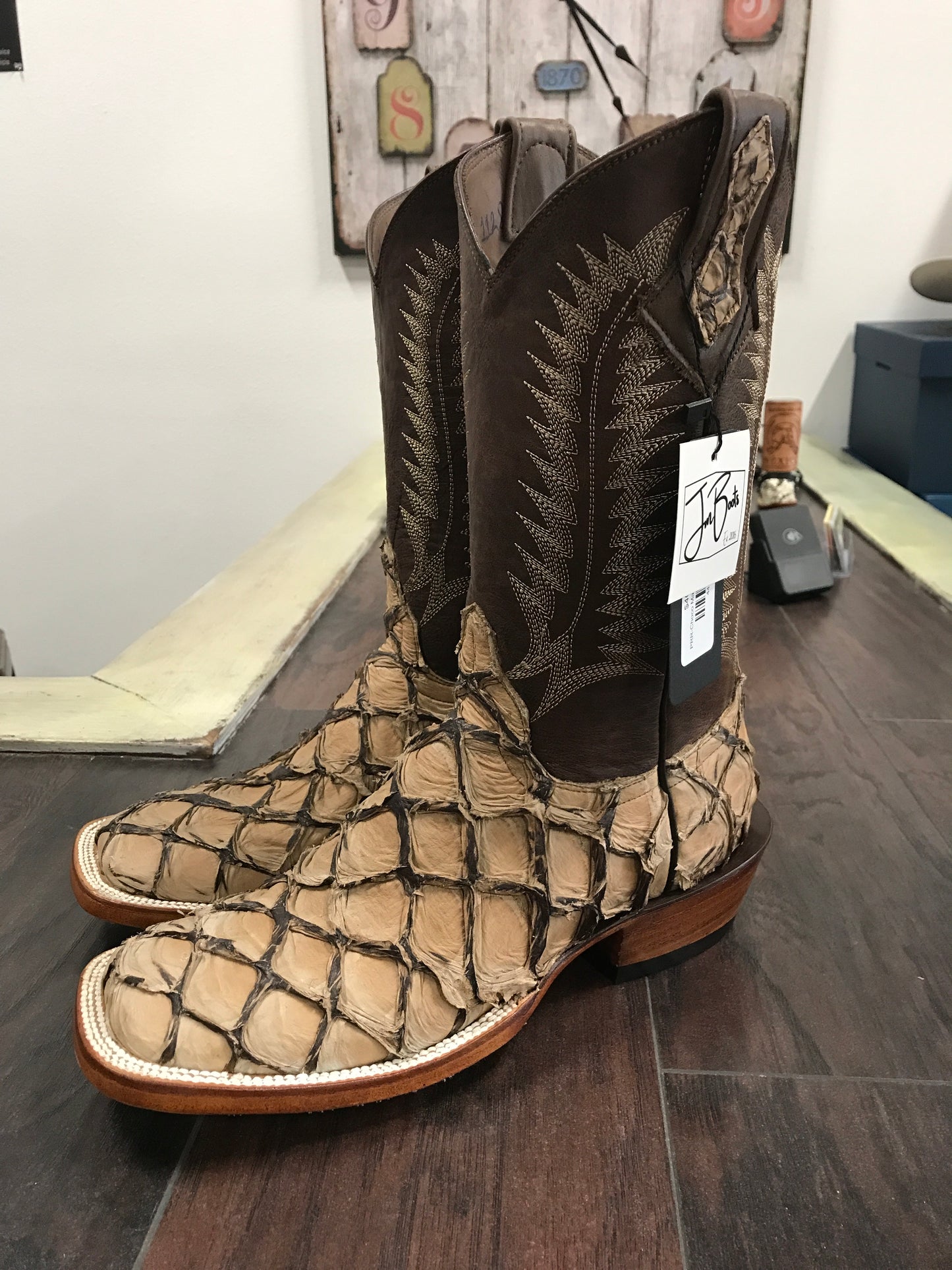 PRR-Choco Matte Riding heel