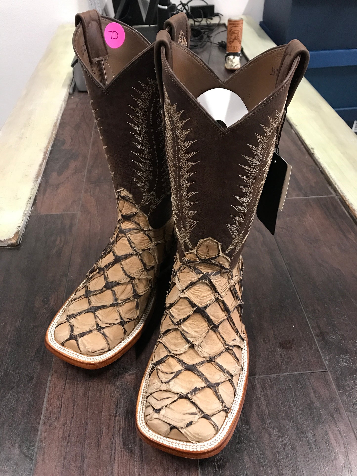 PRR-Choco Matte Riding heel