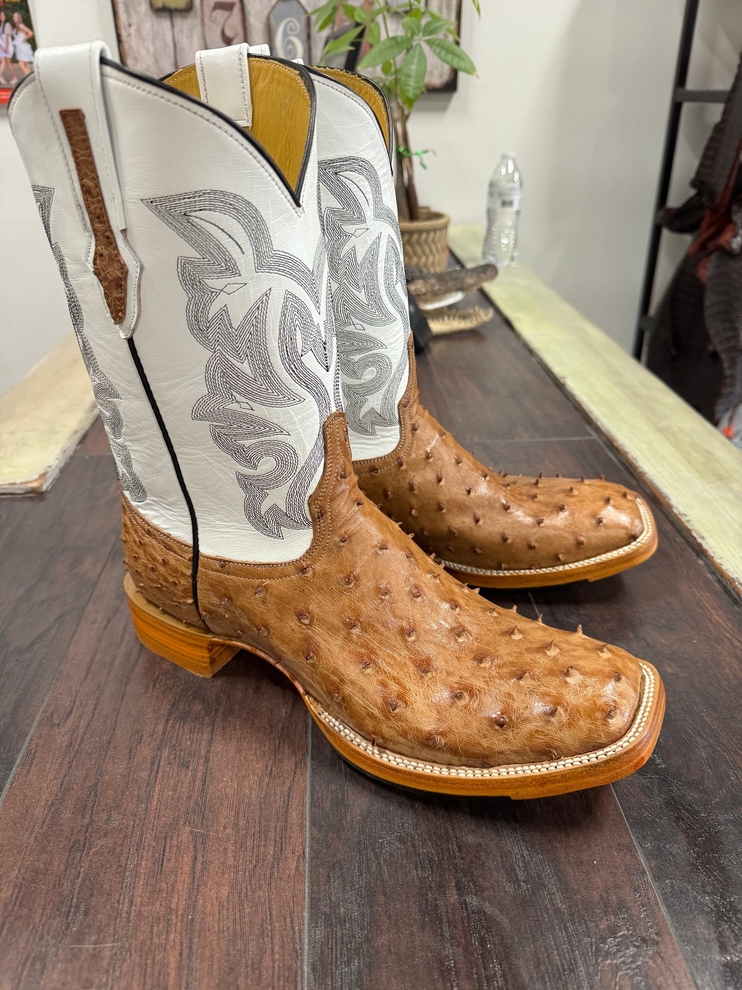 Ostrich Brandy Bruciato Hybrid Sole