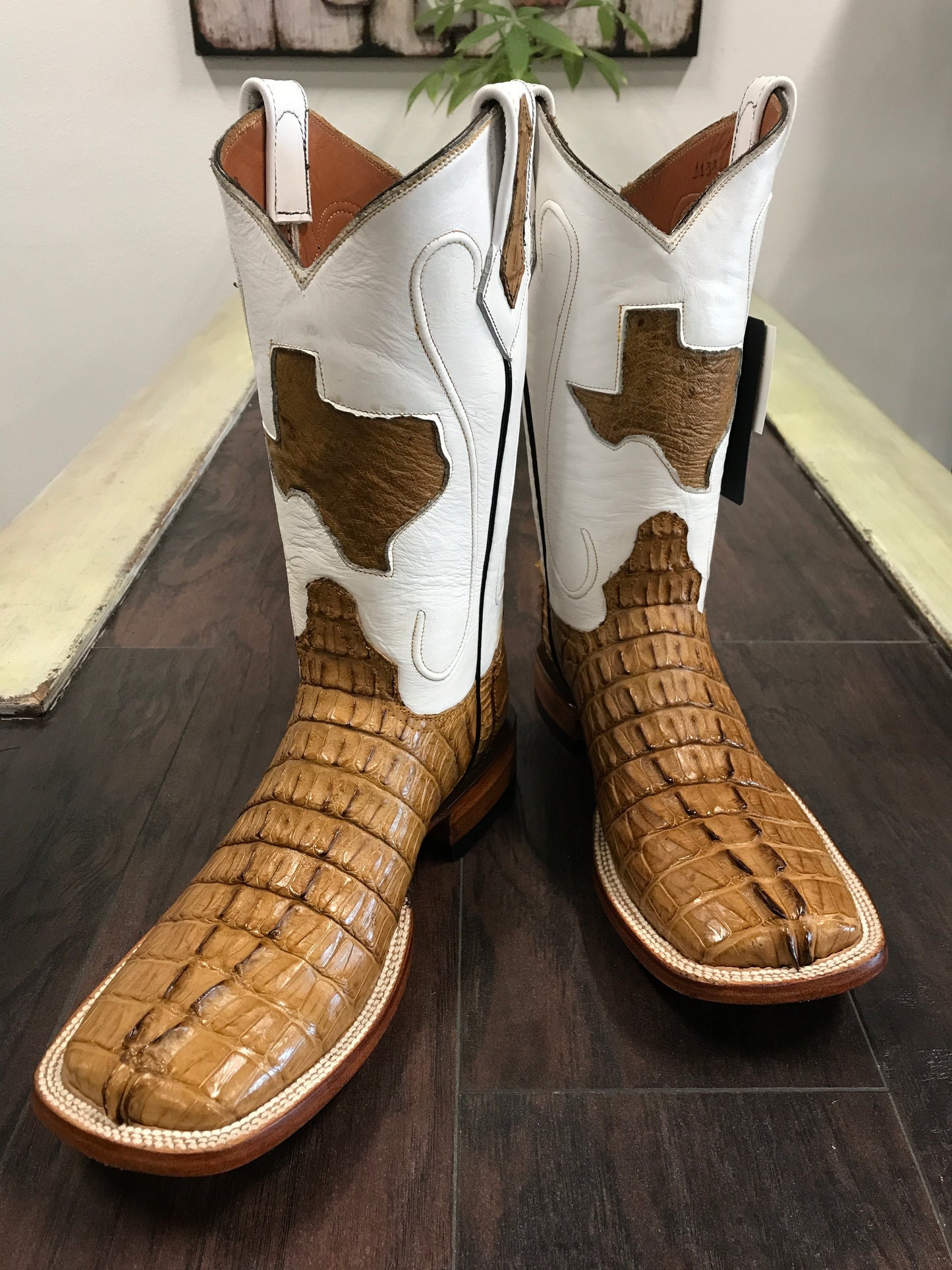 Caiman Tail -Antique Saddle