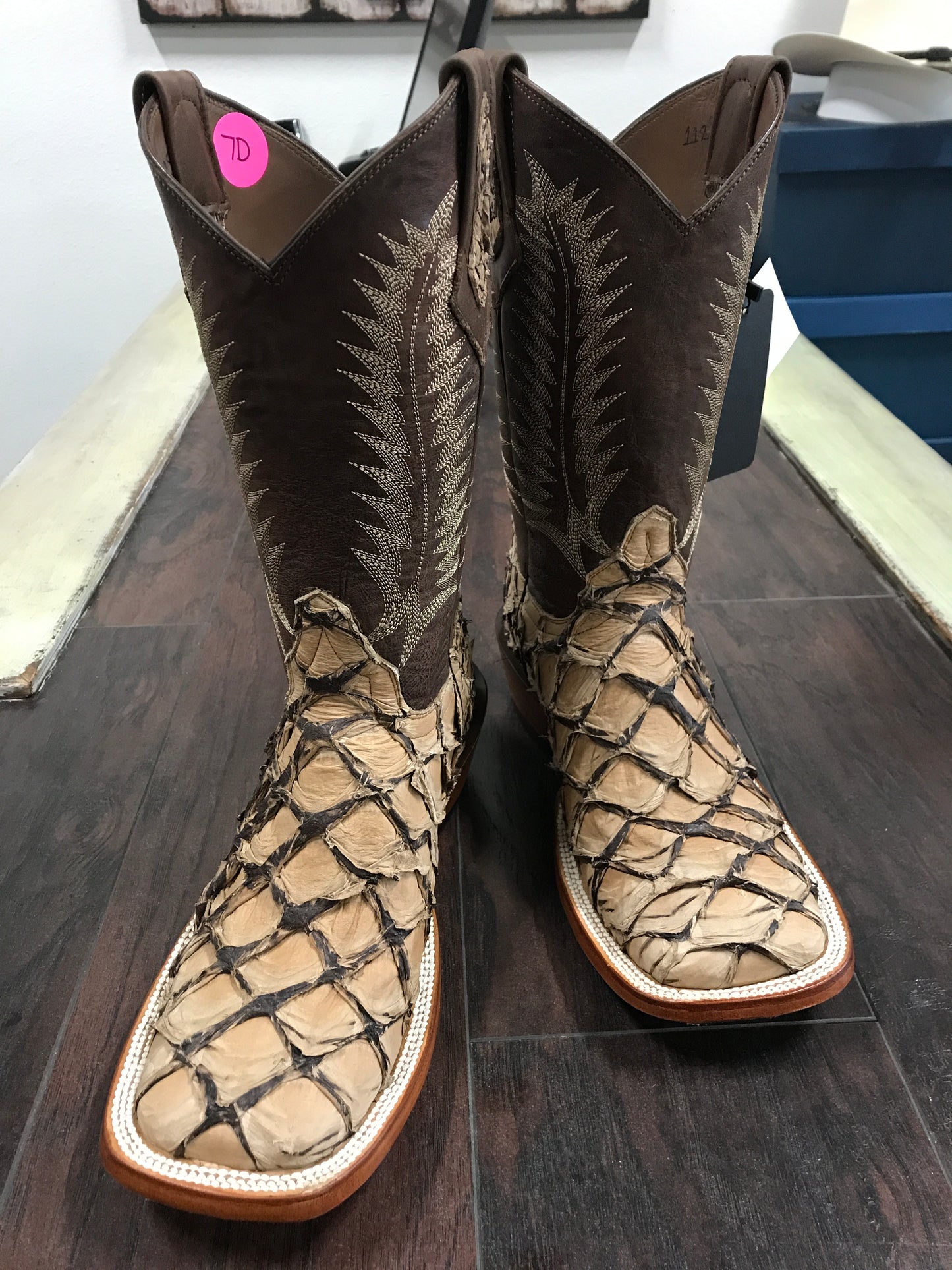 PRR-Choco Matte Riding heel