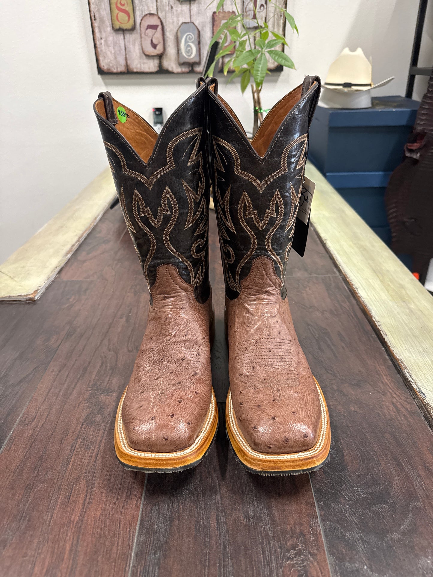 Ostrich Belly Steel Toe