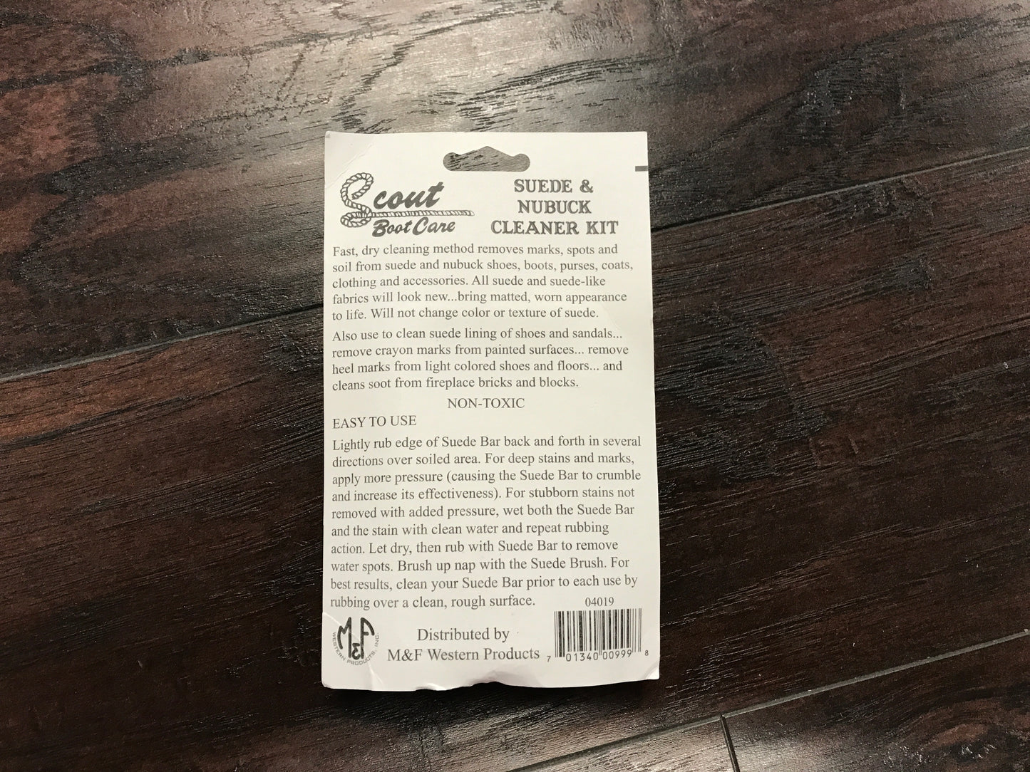 Suede and nubuck cleaner kit