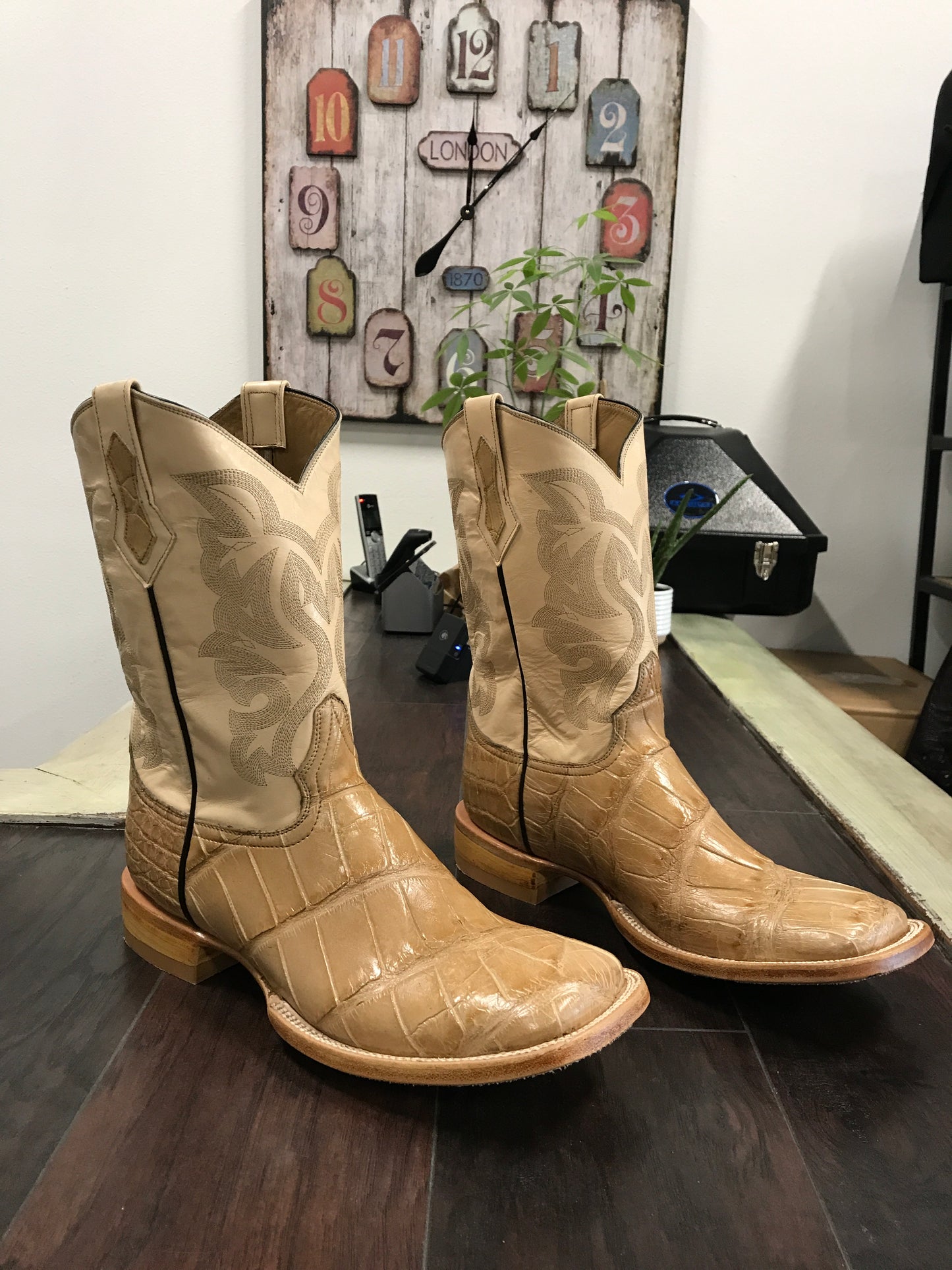 American Alligator Antique Saddle