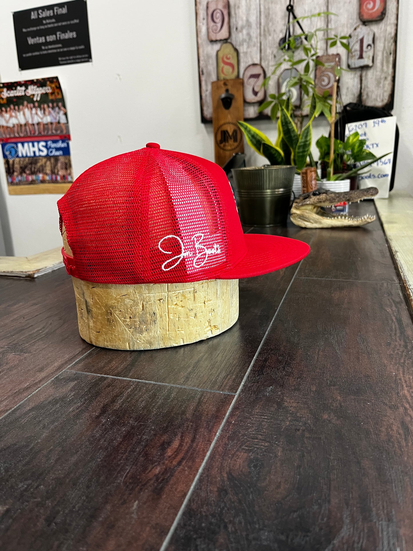 JM- Boot Wrinkle Red