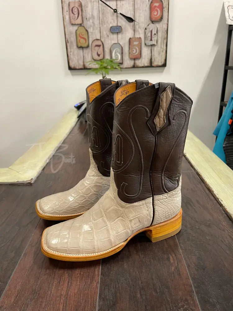 American Alligator Hueso - 9.5EE - Boots