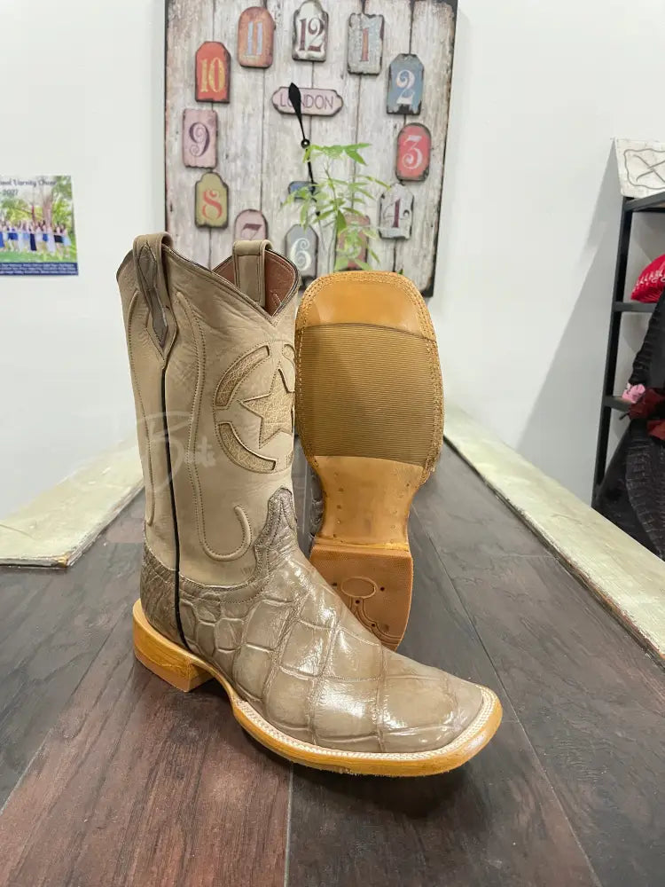American Alligator-Mink - 9 E - Boots