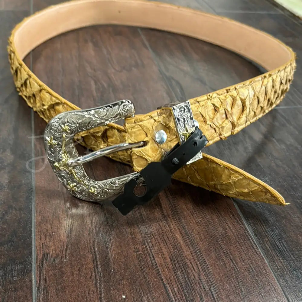 Belt PRR Saddle - 1 1/2” - Sz 40 Metal Buckle - Exotic- Belt