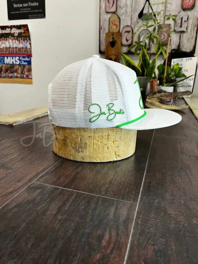 JM Signature Logo- Green Hats