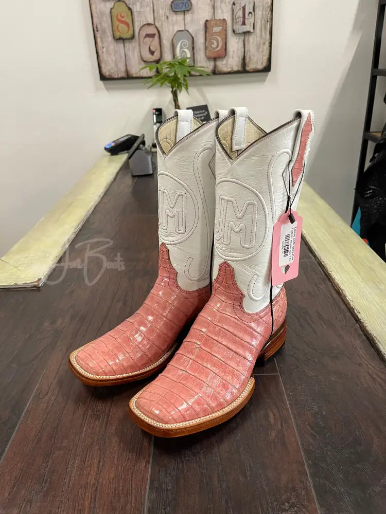 Ladies CMN belly-Pink - Women size 7 EE - Boots