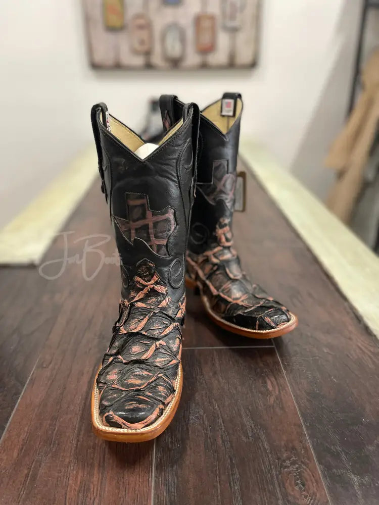 Ladies PRR Black & Rose - 7.5 D - Boots