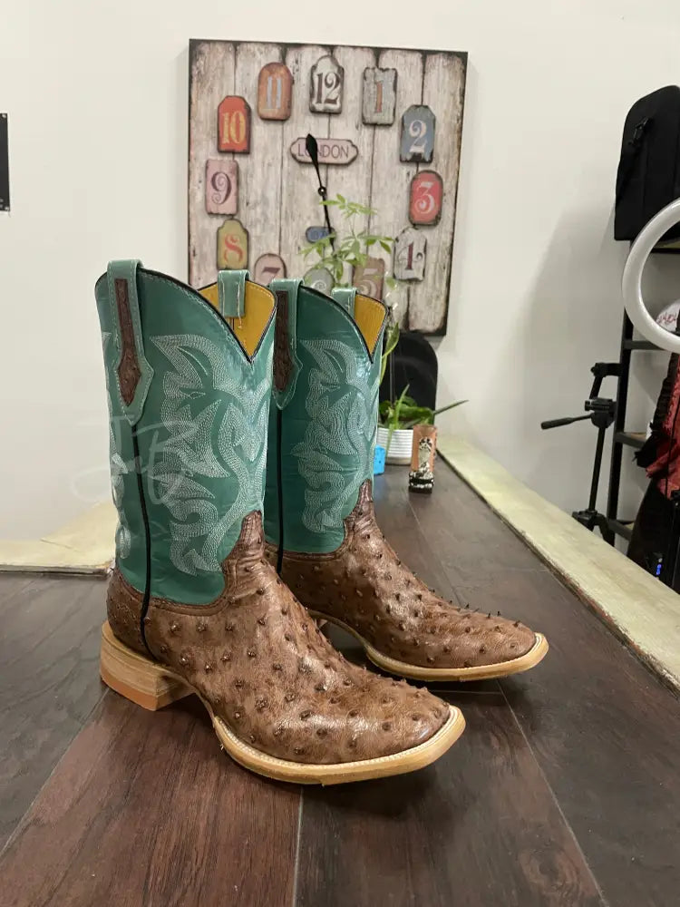 Ostrich Kango Tobacco Boots