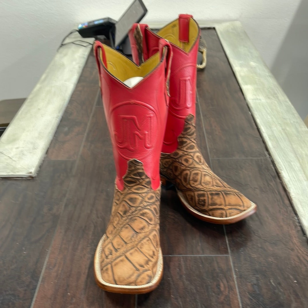 American alligator rustic brown