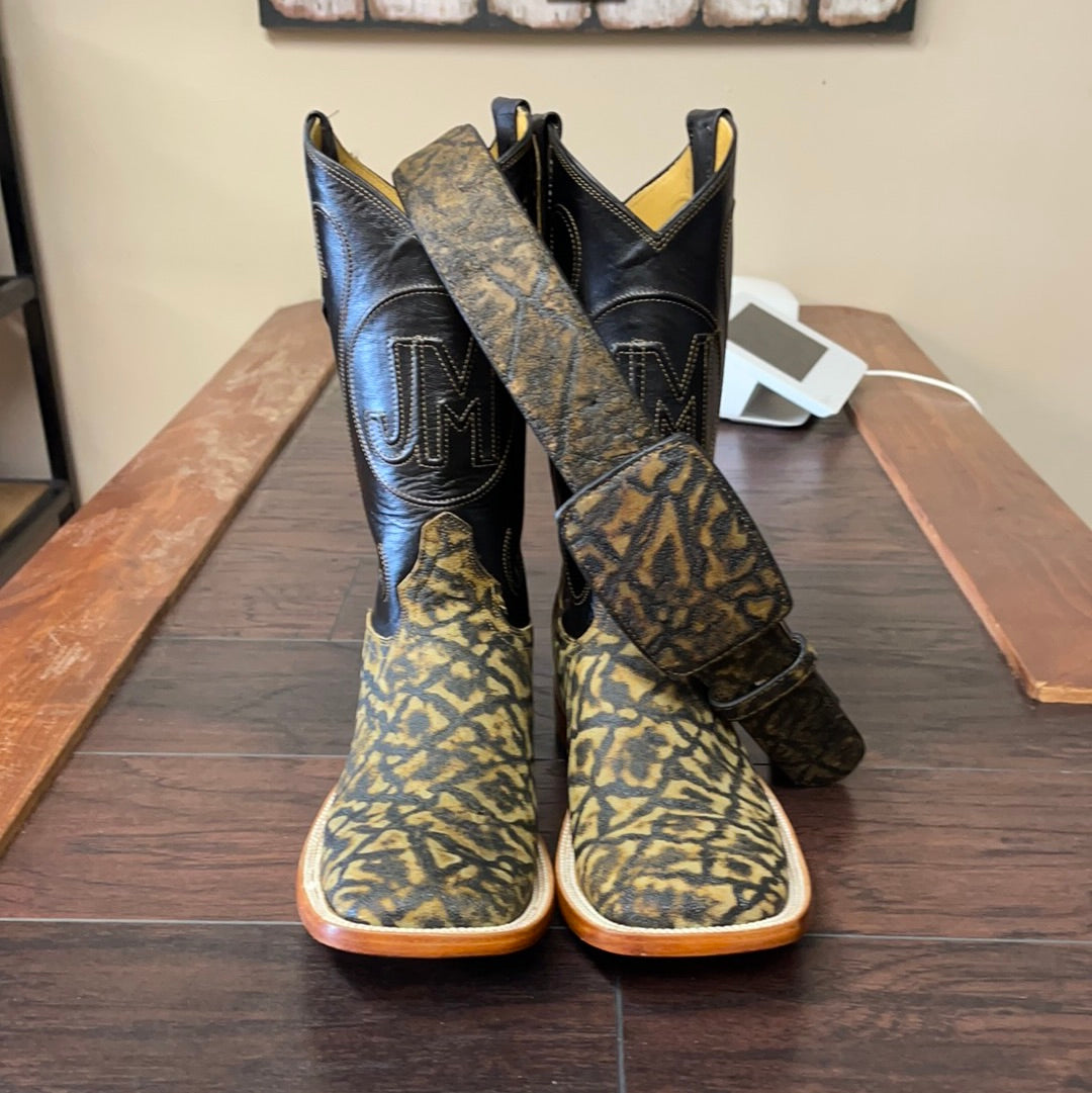 Black and yellow ELP, belt included