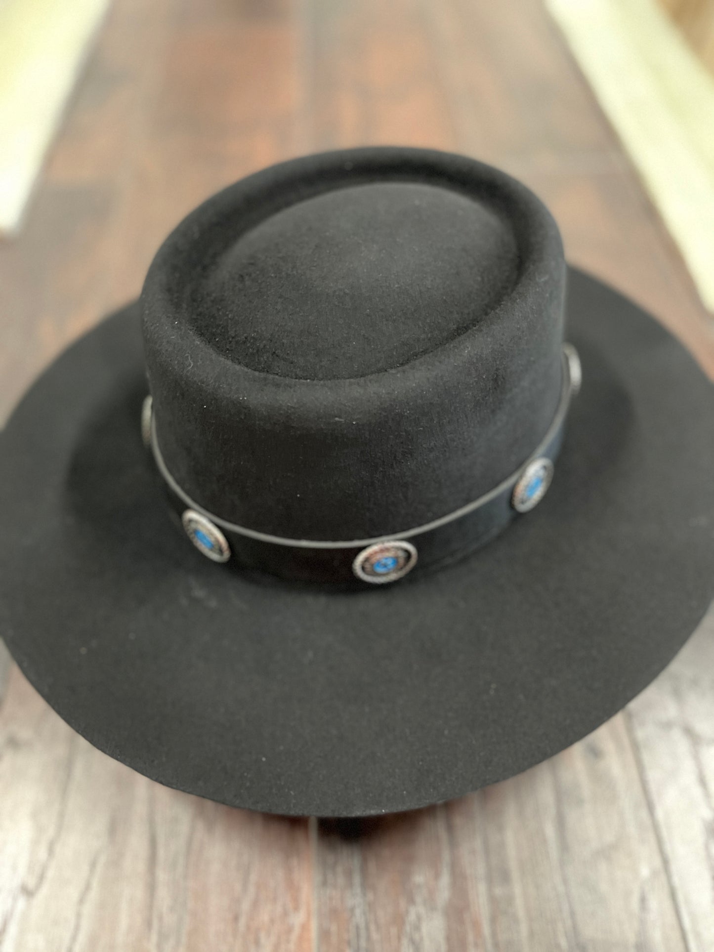 Ladies 100X Black Hats