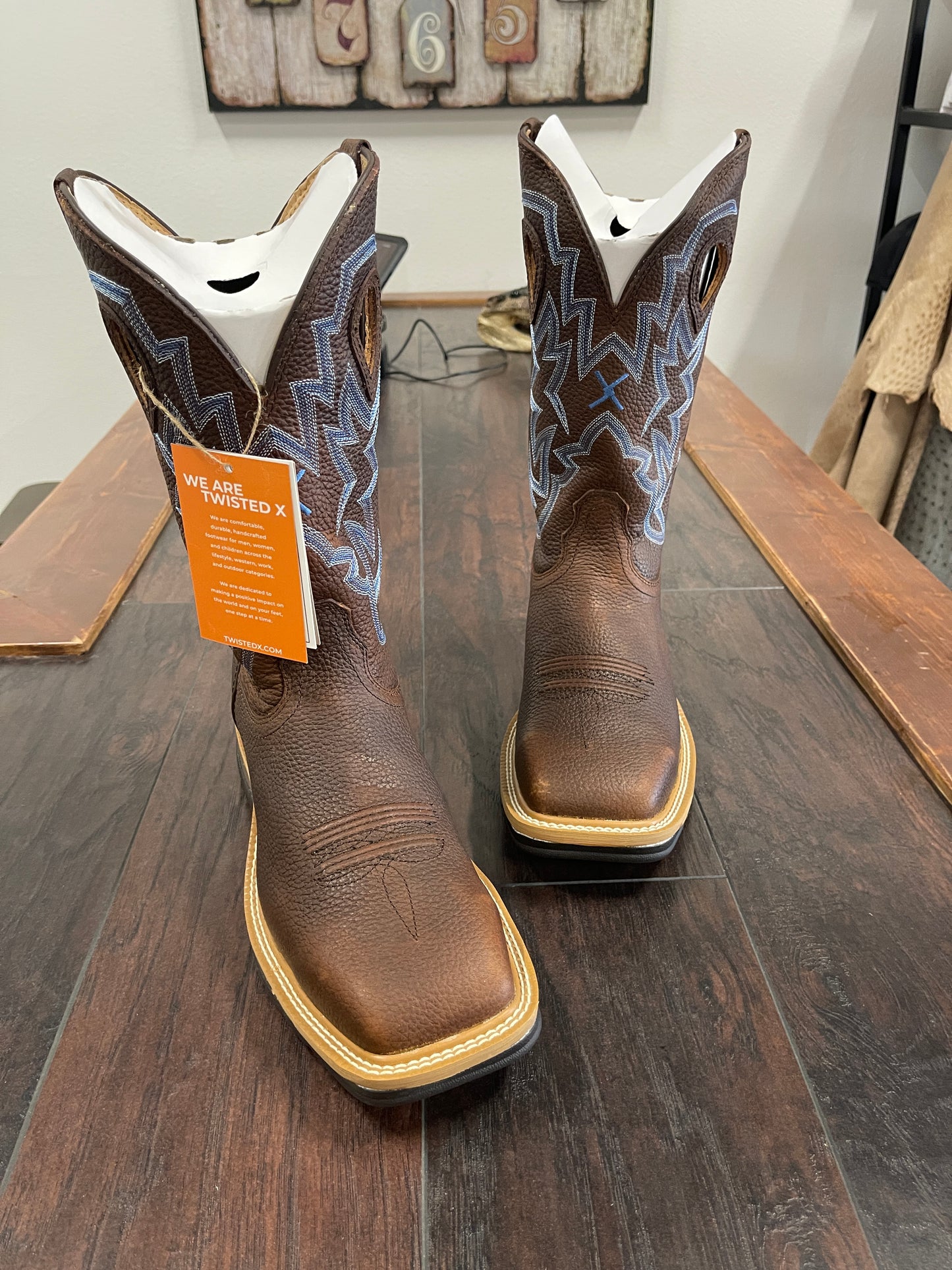 Twisted x steel toe Brown Pebble