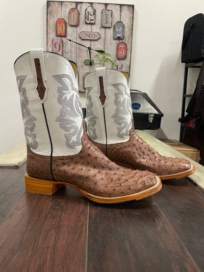KTobacco Ostrich Hybrid Soled