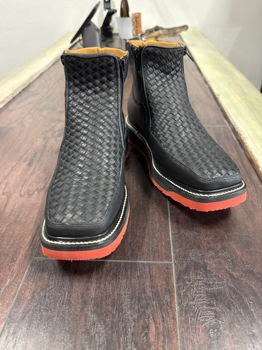 HT Botin tejido Suela Roja