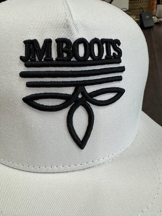 JM- 3D Boot wrinkle White