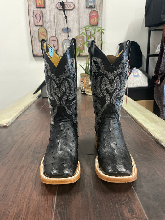 Ladies Ostrich Black