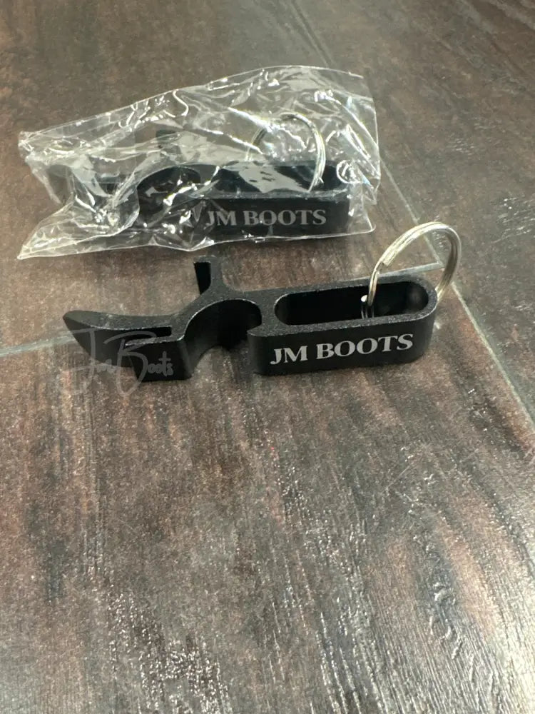 3-in-1 bottle opener keychain - 2 Black