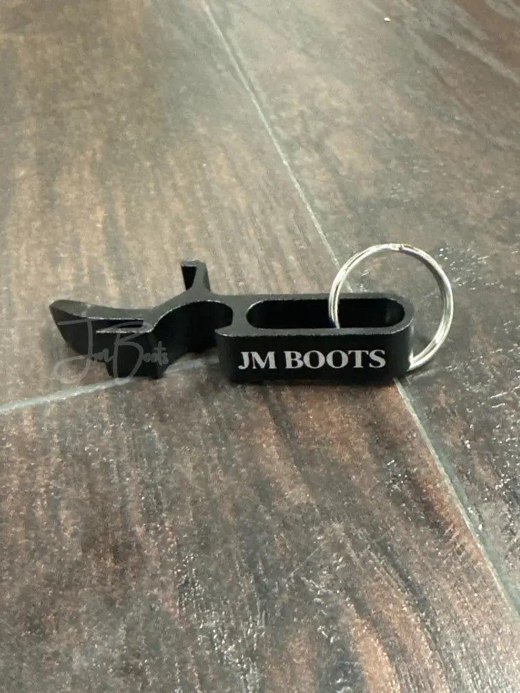 3-in-1 bottle opener keychain - 1 Black