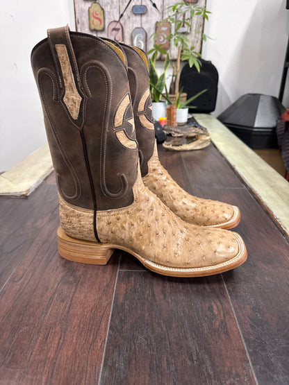 Ostrich - Tan vintage