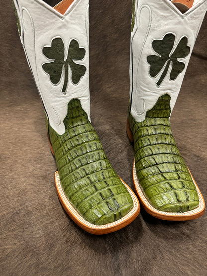 Caiman tail-Olive Green