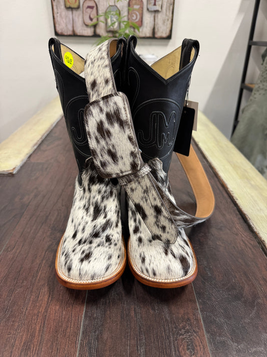 9.5EE Cowhide Boot and Belt Bundle