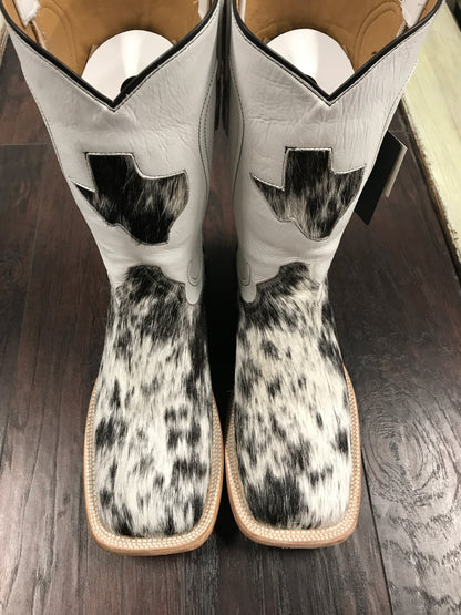 Cowhide- Black&White 10.5EE