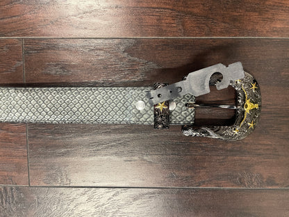 Belt Python Blue/Grey