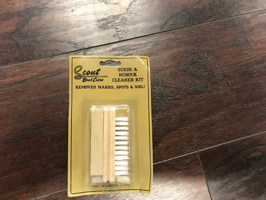 Suede and nubuck cleaner kit