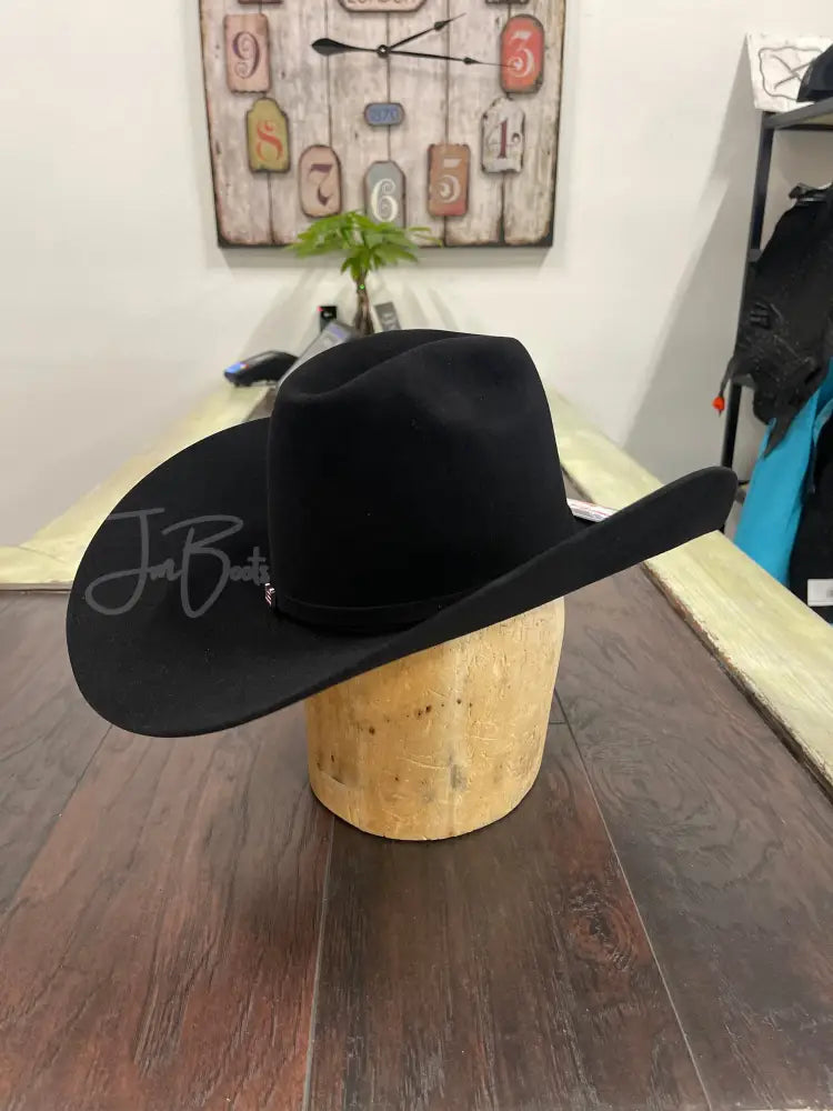 7X Black Felt American Hat