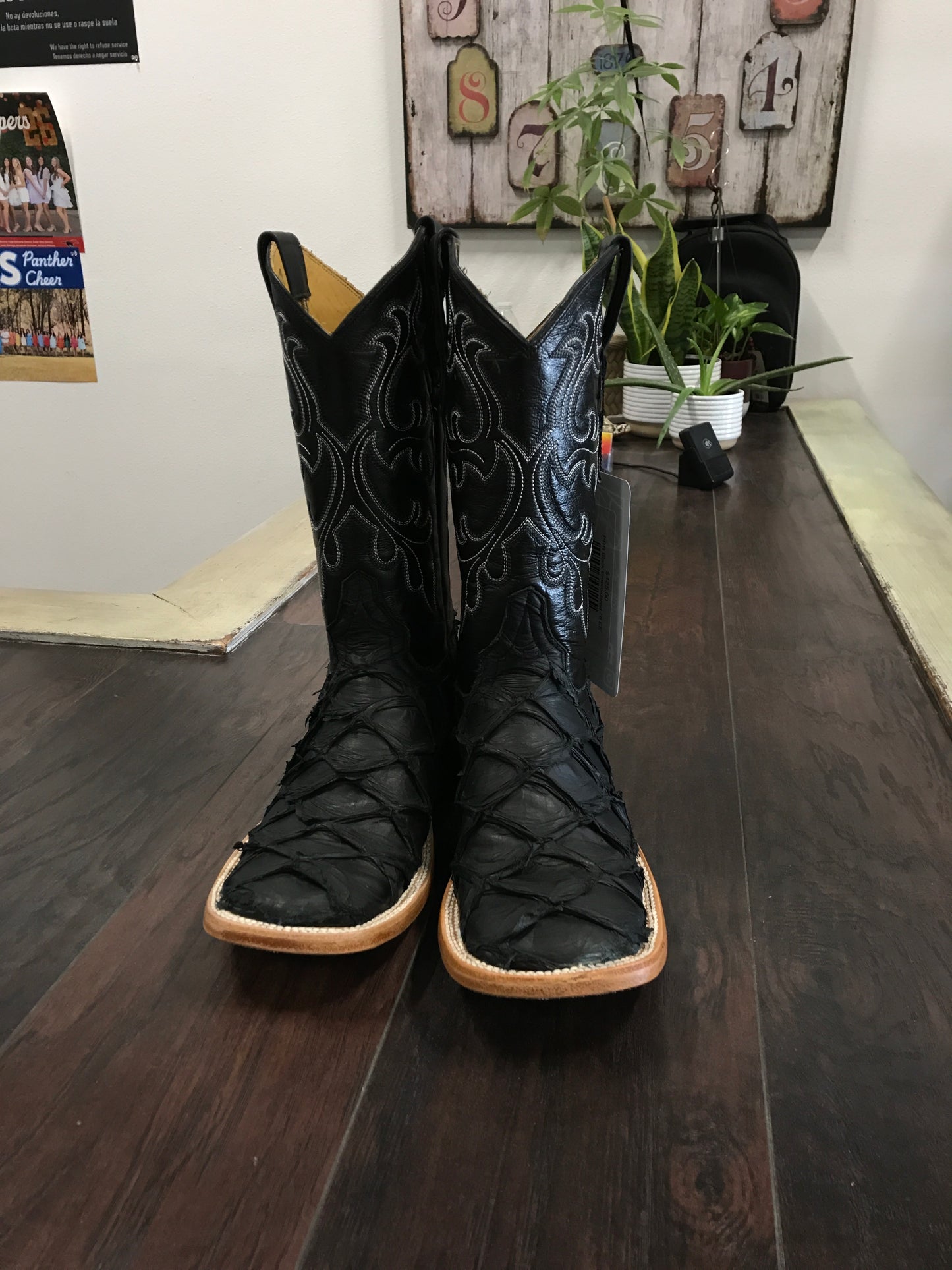 PRR Black Embroidered