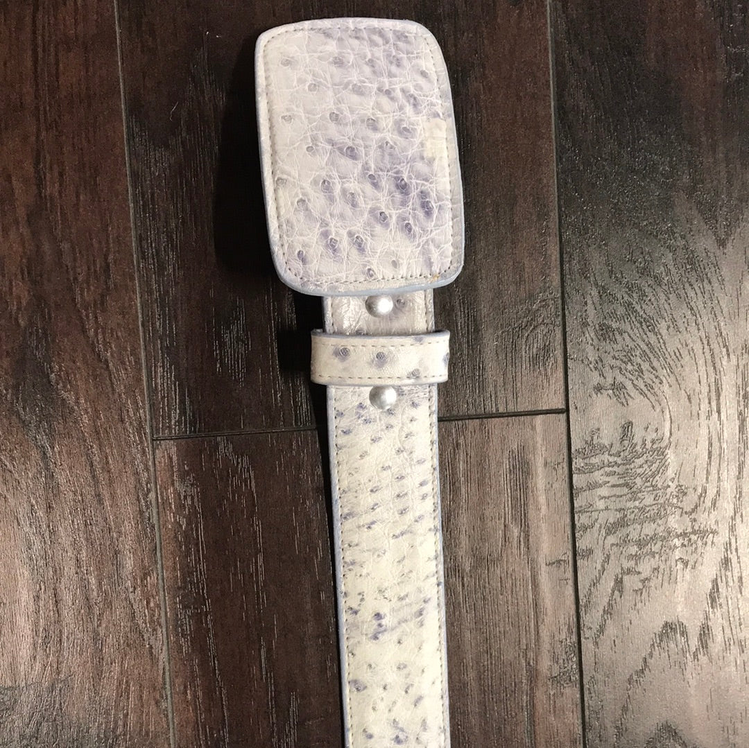 Belt OS White Bruciato