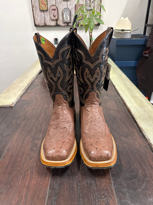 Ostrich Belly Steel Toe