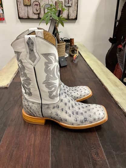 Ostrich- White Bruciato