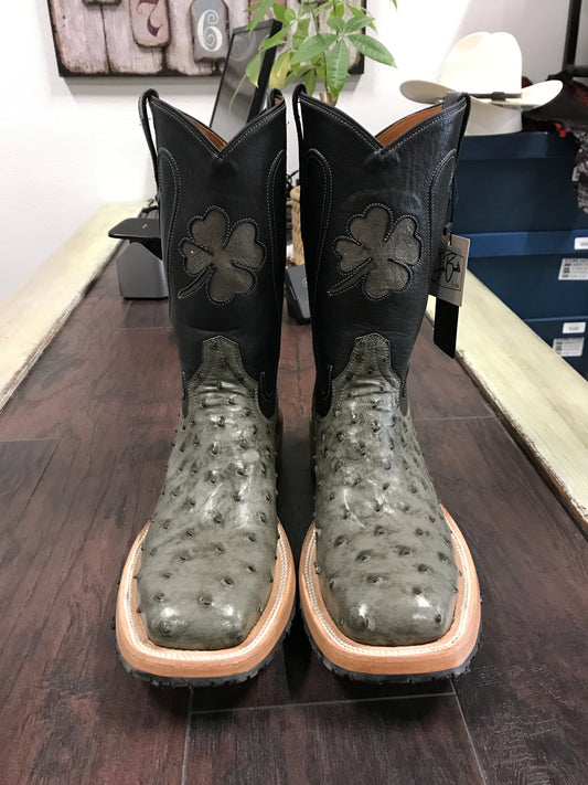 Ostrich Gray Steel Toe