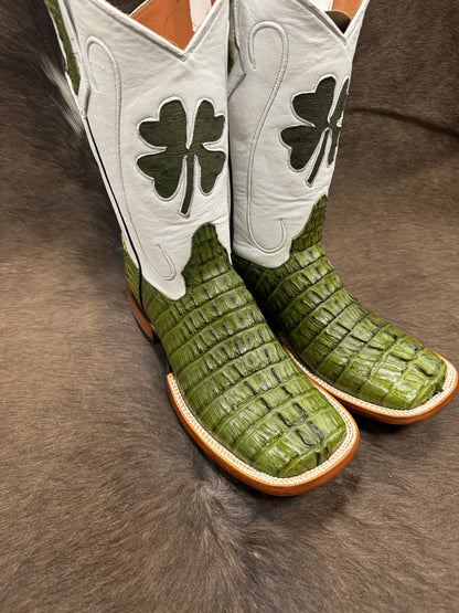 Caiman tail-Olive Green