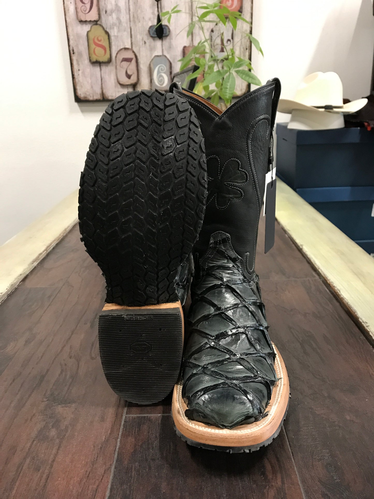 Pirarucu Gray Steel Toe