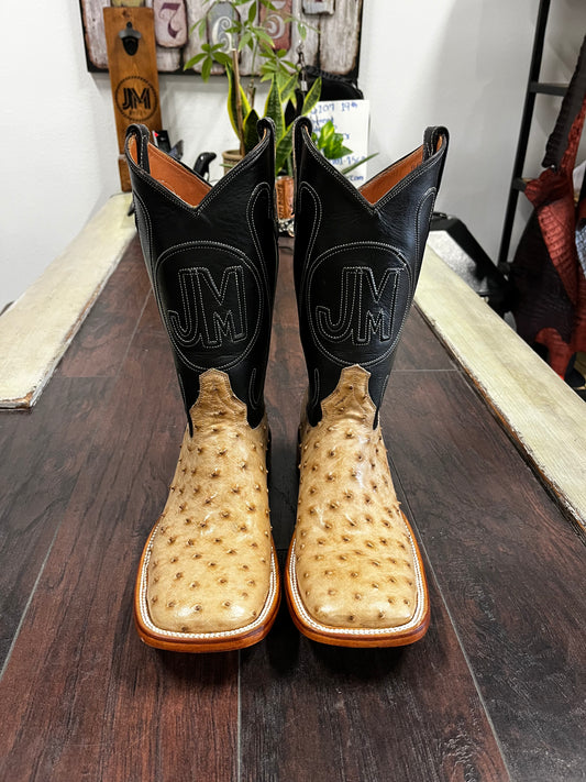 Ostrich - Tan vintage